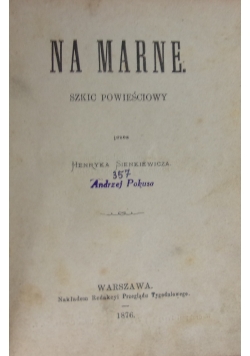 Na marne, 1876 r.