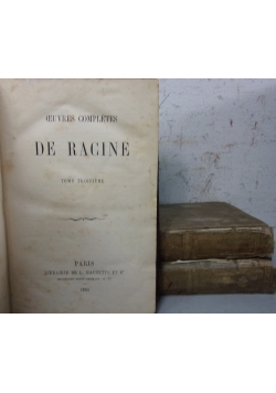 De Racine/De Moliere/De Montesquieu