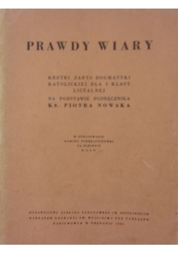 Prawdy wiary, 1945r.