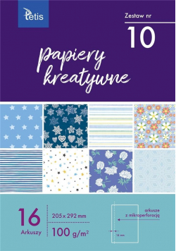 Papiery kreatywne A4 16 kartek nr 10 KB030-10