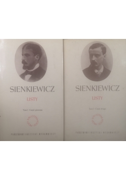 Listy, tom I , części I i II
