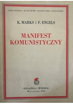 Manifest komunistyczny 1949  r.