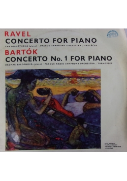 Concerto For Piano, płyta winylowa