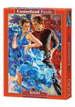 Puzzle 1000 Dance in the Turquoise Tones CASTOR