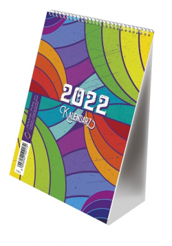 Kalendarz 2022 pionowy B6 ze spiralką T-103-02