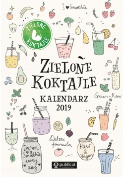 Zielone koktajle Kalendarz 2019