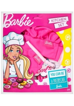 Zestaw mały kucharz Barbie RP