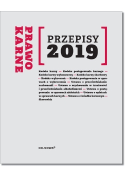 Prawo Karne Przepisy 2019