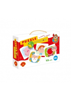 Puzzle super buźki - Sówka mądra główka