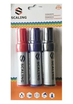 Marker permanentny 3 kolory