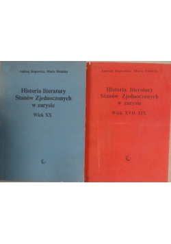 Historia literatury Stanów Zjednoczonych w zarysie  2 tomy
