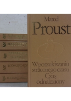 Proust, Zestaw 6 książek