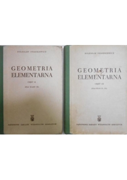 Geometria elementarna, Część II-III