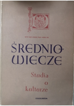 Średniowiecze, studia o kulturze