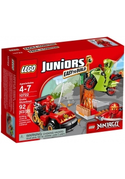 Lego JUNIORS 10722 Starcie z wężem