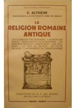 La Religion Romaine Antique