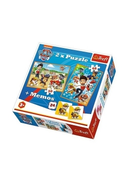 Puzzle 2w1 +memos Psi patrol na ratunek