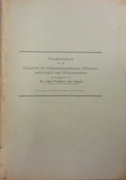 Sonderabdruck, 1929 r.