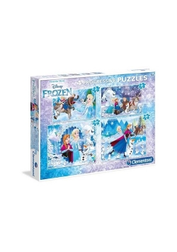 Puzzle Kraina Lodu 20+60+100+180