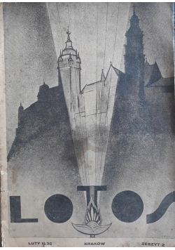 Lotos miesięcznik, luty 1936 r., zeszyt 2