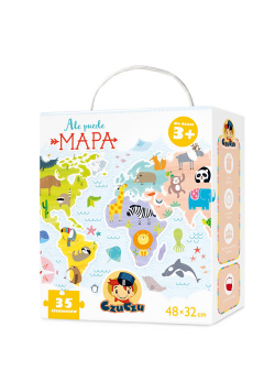 CzuCzu Ale puzzle Mapa 3+