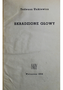 Skradzione głowy
