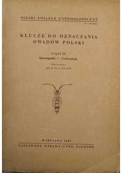 Klucze do oznaczania owadów Polski Część II
