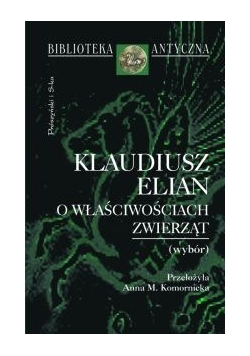 O właściwościach zwierząt