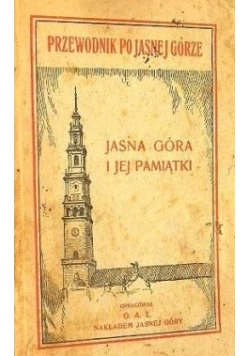 Przewodnik po Jasnej Górze, 1930r.