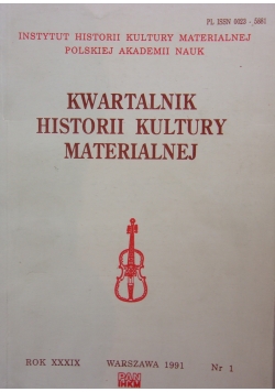 Kwartalnik historii kultury materialnej