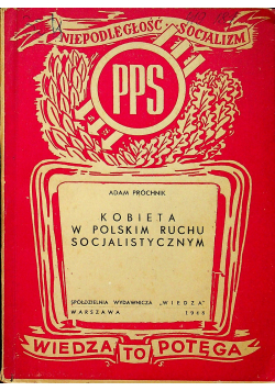 Kobieta w Polskim Ruchu Socjalistycznym 1948 r.