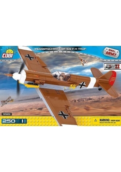 Small Army Samoloty II Messerschmitt BF109 F4 Trop