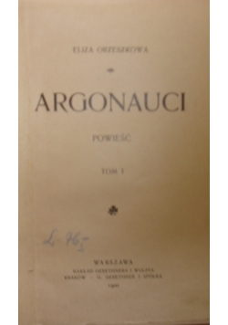 Argonauci, 1900 r.