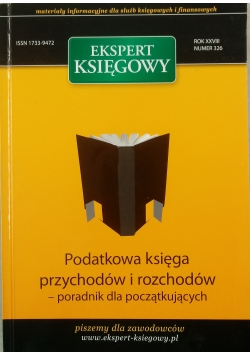 Podatkowa księga przychodów i rozchodów nr 326