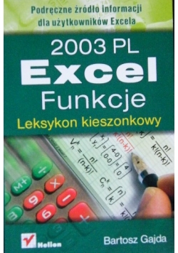 Excel 2003 funkcje leksykon kieszonkowy
