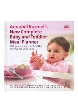 New complete baby and toddler meal planner