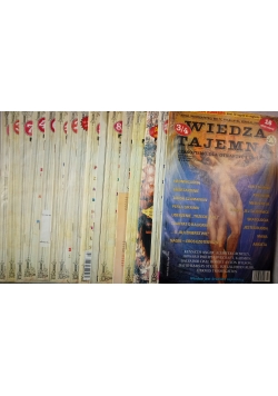 Wiedza tajemna, miesięcznik wiedzy ezoterycznej zestaw 16 numerów
