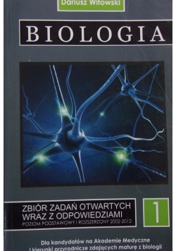 Biologia. Zbiór zadań otwartych wraz z odpowiedziami. Tom 1