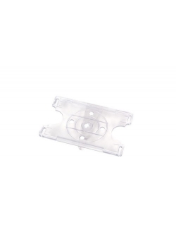 Holder DONAU, PVC, obrotowy, przeźroczysty 50 sztuk