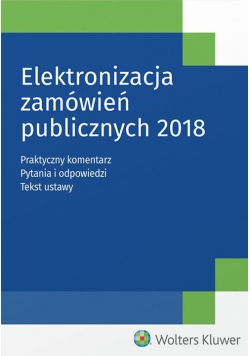 Elektronizacja zamówień publicznych 2018