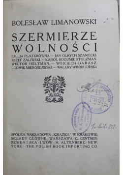 Szermierze wolności 1911 r.