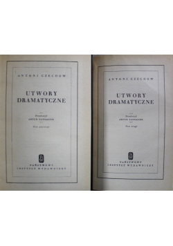 Utwory dramatyczne tom 1 i 2