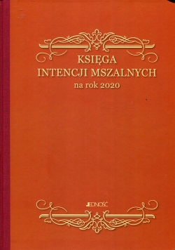 Księga intencji mszalnych na rok 2020