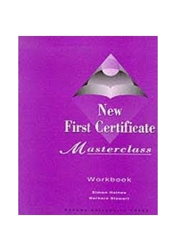 New First Certificate, masterclass, workbook
