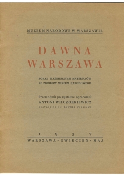 Dawna Warszawa,1937r.