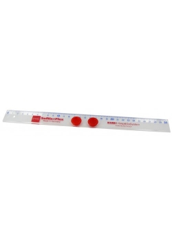 Linijka Stop&Go 30 cm Kum 8 sztuk