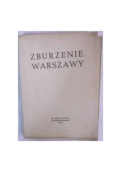 Zburzenie Warszawy, 1946r