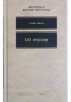 List antyczny