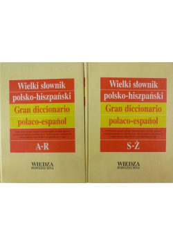 Podręczny słownik polsko hiszpański Tom I i ii