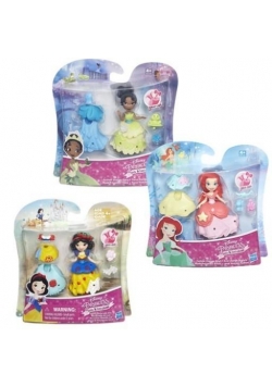 Lalka Disney Mini - z sukienką, różne rodzaje
